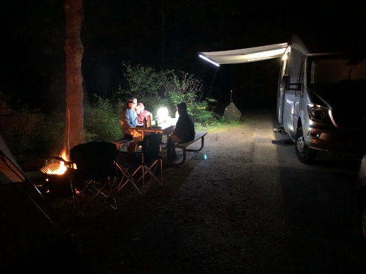 Camping at Ainsworth